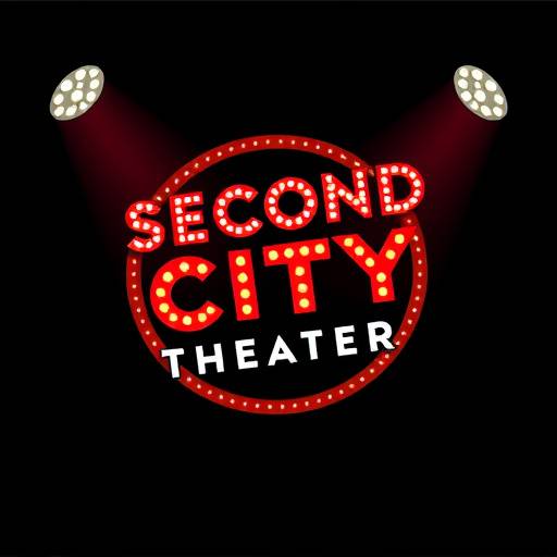 Photograph of Second City Theater's logo
