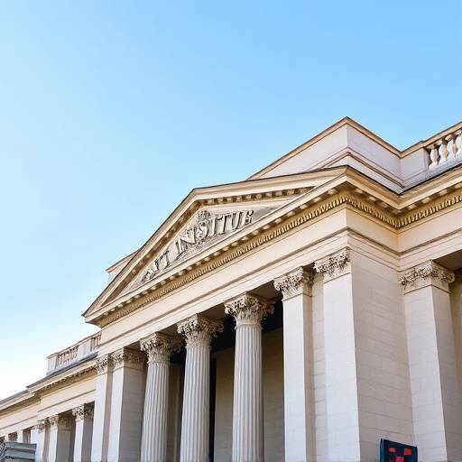 Photograph of the Art Institute of Chicago's logo